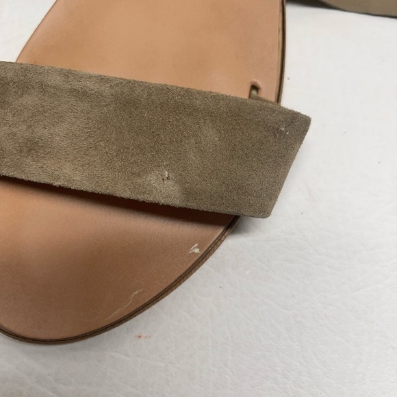 Seychelles womens leather strappy flat sandals size 8 made in Italy - Picture 3 of 6